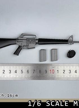 今古棒威龙 DML 1/6比例兵人模型 现代美军潮流 M16 塑料不可发射