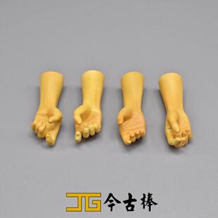 Sideshow 1/6 兵人模型素体DIY仿真无关节带小臂4只 固定手型