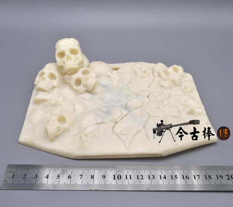 其他兵人HotToys模型骷髅头