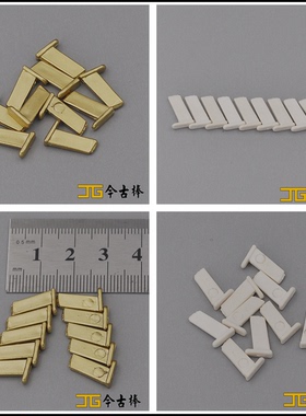 威龙DML1/6兵人模型二战德军P38手枪弹夹金色白色DIY场景组件现