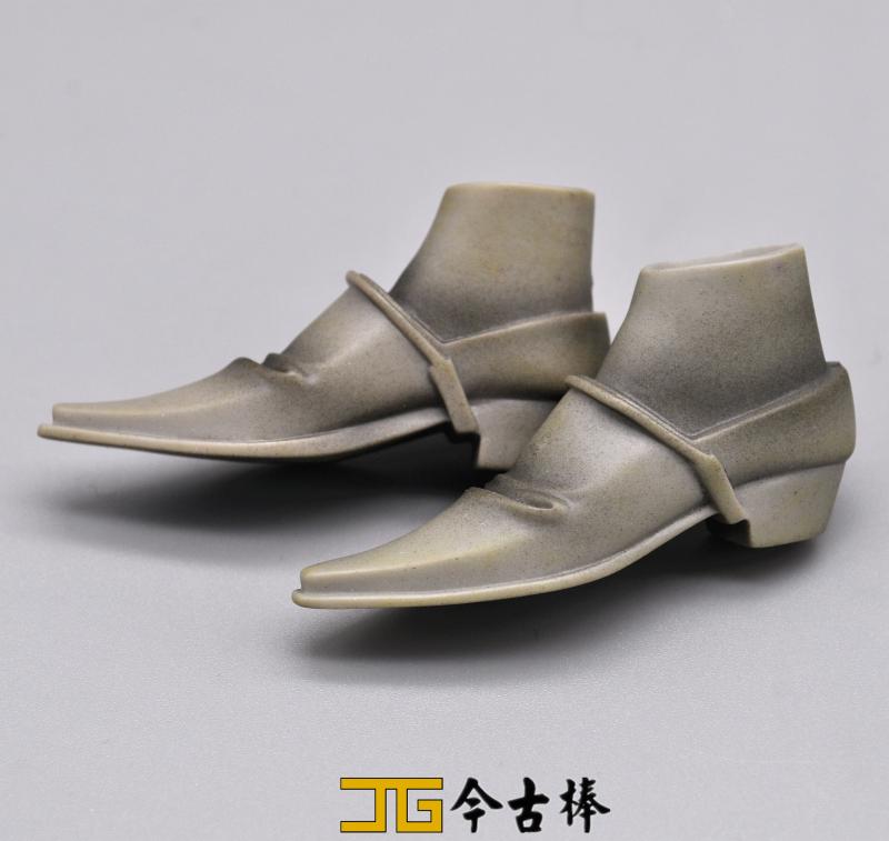 Medicom RAH 1/6兵人模型 潮流JOJO杰洛齐贝林靴子尖头皮鞋 空心图片