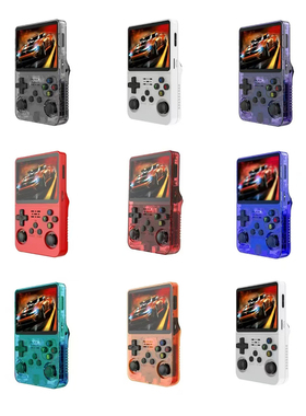 R36S开源掌机游戏模拟器GBA神器 RK3326 1GB内存64/128/256G TF卡