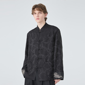 复古中山装 春季 外套民族中国风盘扣唐装 立领潮流行男士 新中式 男装