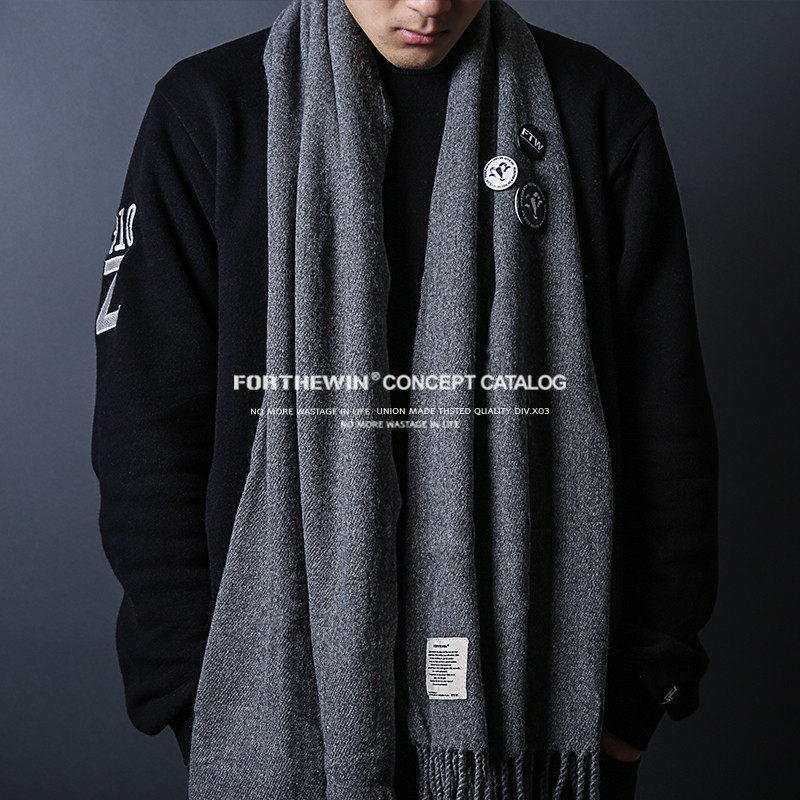FTW FORTHEWIN 秋冬季300克加厚新款男女圍巾保暖羊毛長圍脖純色在類目 運動包/戶外包/配件, 圍巾/圍脖中 - 來自Buy2taobao.com提供專業的淘寶代購服務