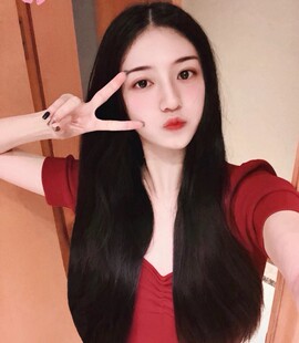 70厘米递针头顶女假发长直发中分全真发黑色假发套自然透气假发套