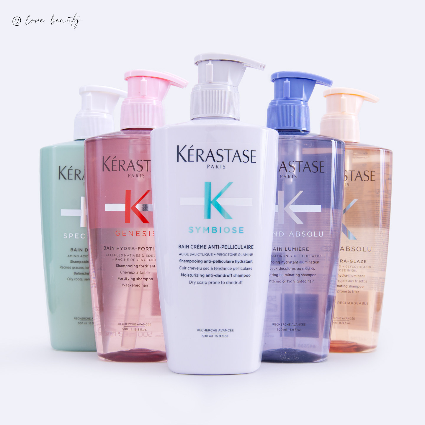 卡诗双重白金自在洗发水控油蓬松