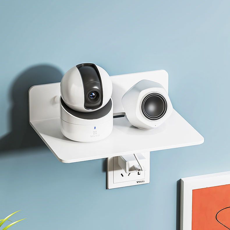 投影机架 机顶盒架 路由器支架收纳盒壁挂式置物架录像机架墙上