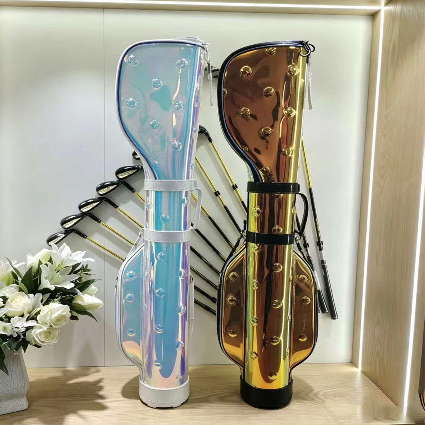 正品HONMA红马高尔夫球包男士女士炫彩枪包golf球杆袋CC12060图片