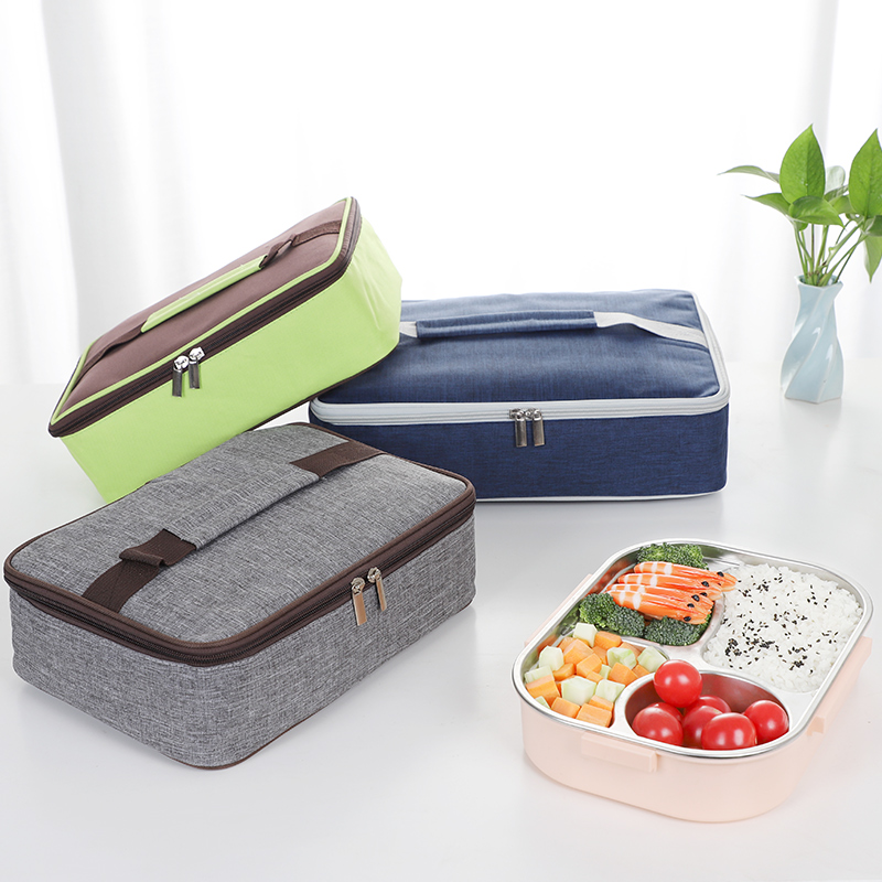 儿童牛津布防水防油餐盘手提袋