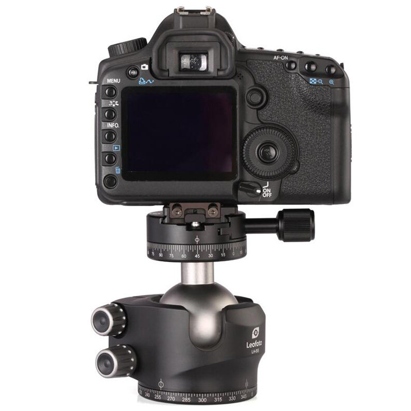 leofoto/徕图 LH-55P搭配PAN-01双全景低重心双开口55mm球形云台