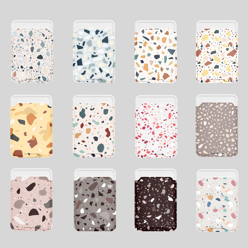 独立卡包背贴万能通用硬PC适用苹果15promax插卡iPhone14pro收纳15pro卡套13pro华为Pura70带卡P60门禁mate60