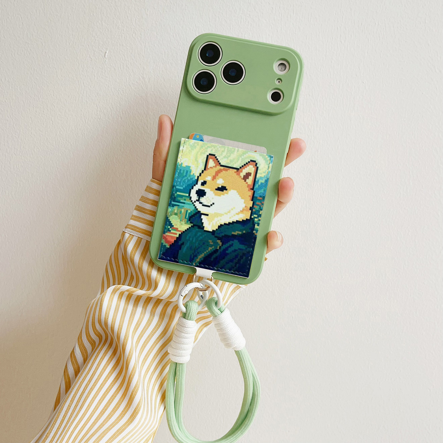 柴犬先生 挂绳皮质带卡包手机壳收纳证件iPhone17promax精孔防摔16promax苹果17pro独立装卡套14/15旅游16pro,3C数码配件,手机保护套/壳,淘宝优惠券,粉丝福利购,淘宝优惠卷