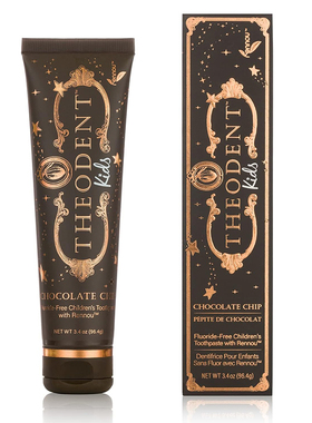 正品 28年03月 美国theodent kids儿童成人巧克力味牙膏 吞食无害