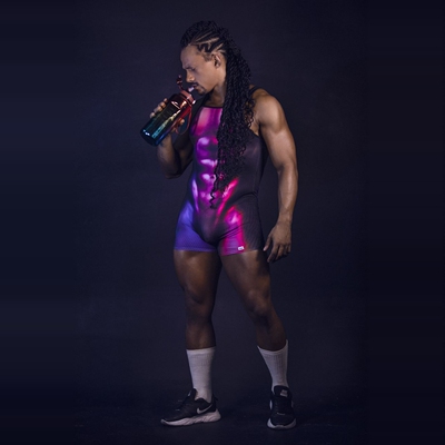 Candyman一片式假肌肉紧身内衣