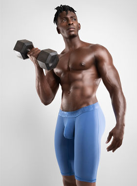 ErgoWear新款 囊袋MAX XV系列修身 运动健身青年男士五分裤-1155