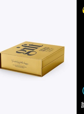 33601产品包装礼品盒纪念品盒子样机模板PSD源文件yellowimages