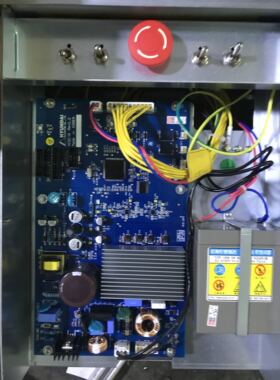 上海现代电梯配件hidc n门机板，轿顶盒ccb 7应急电源板