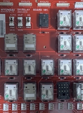 上海现代电梯继电器板 SH RELAY BOARD 204C2518