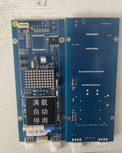 上海现代电梯外呼显示板