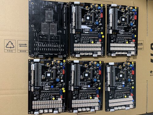 上海现代电梯STVF9 轿厢通讯板COP30D-N 不带显示块，中文英文