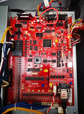 上海现代电梯配件 STVF9  WBVF-N V1.1  7.5KW 一体变频器主板