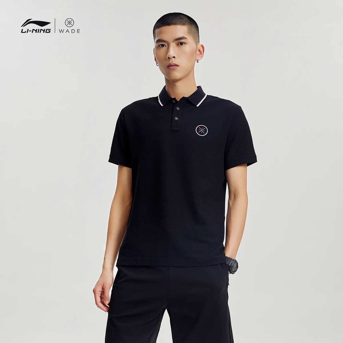 李宁韦德短袖Polo衫夏季新款时尚纯棉翻领运动纯色T恤APLR057,运动服/休闲服装,运动POLO衫,淘宝优惠券,粉丝福利购,淘宝优惠卷