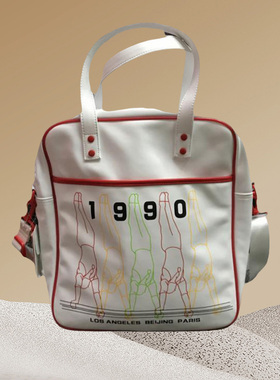 中国李宁男女通用包斜挂包手拎包时装周走秀款潮流时尚ABDN194