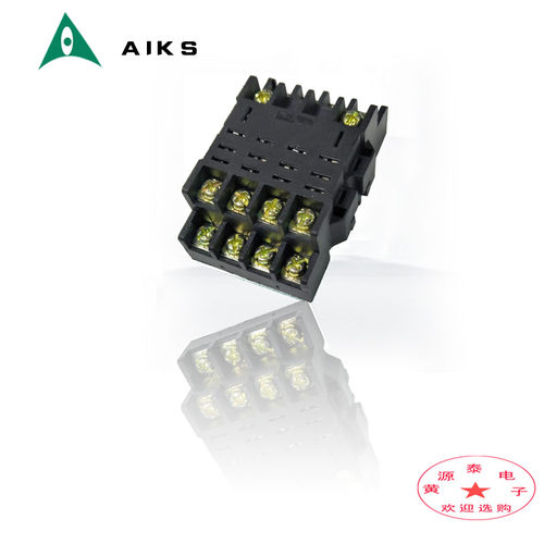 爱克斯继电器插座底座ARS05-14T14脚配ARL4F系列的继电器