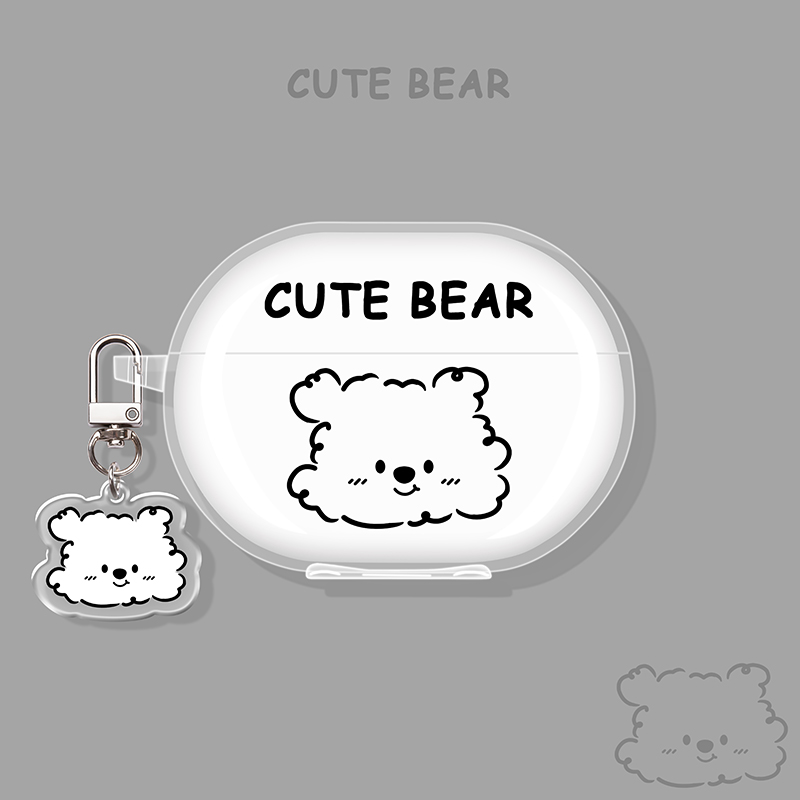 OPPO蓝牙耳机保护壳硅胶软壳透明