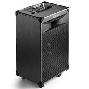 漫步者PW312移动蓝牙音响广场舞K歌拉杆音箱户外大音量12寸双手持