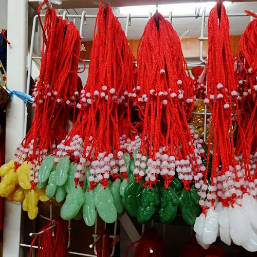 Стеклянный браслет из красной нити из белого нефрита, подвеска, ожерелье подходит для мужчин и женщин для влюбленных, аксессуар