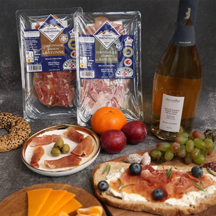 临期清仓法国进口巴约纳法式巴斯克火腿切片80g9个月12个月沙拉