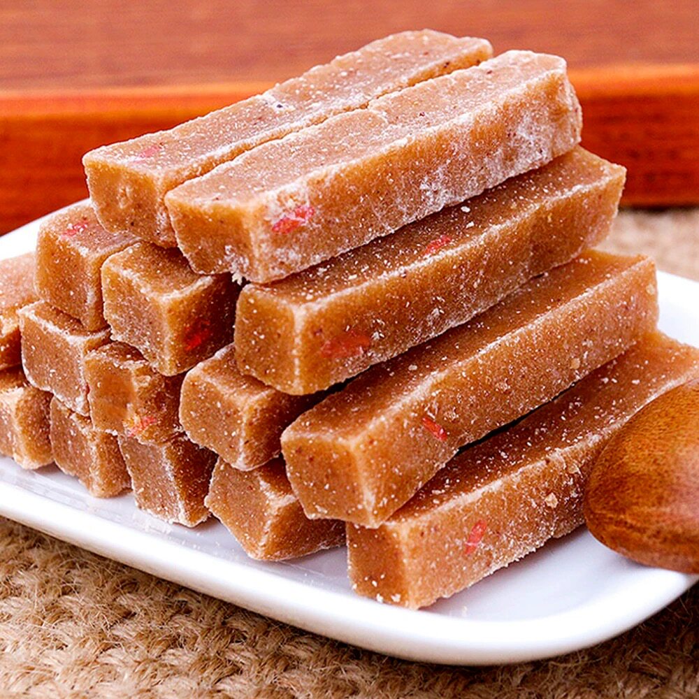 临期九月斋陈皮枸杞山药山楂糕软条即食美味休闲零食小吃便携零嘴