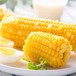 临期易美鲜真空有机甜玉米新鲜香甜早餐家用健康玉米棒沙拉美味