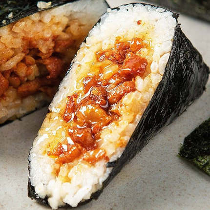 临期京鲁远洋奥尔良照烧咖喱鸡肉金枪鱼饭团7个共700g方便速食品