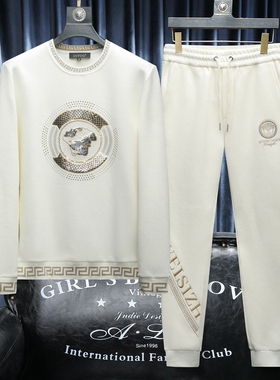 2025秋冬新款 IUIUG轻奢潮流卫衣男休闲运动套装D320-T87827-P260