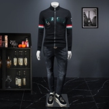 2025新款IUIUG欧货轻奢修身潮流休闲男士夹克D322-87783-P145，男装夹克，电商D320-1