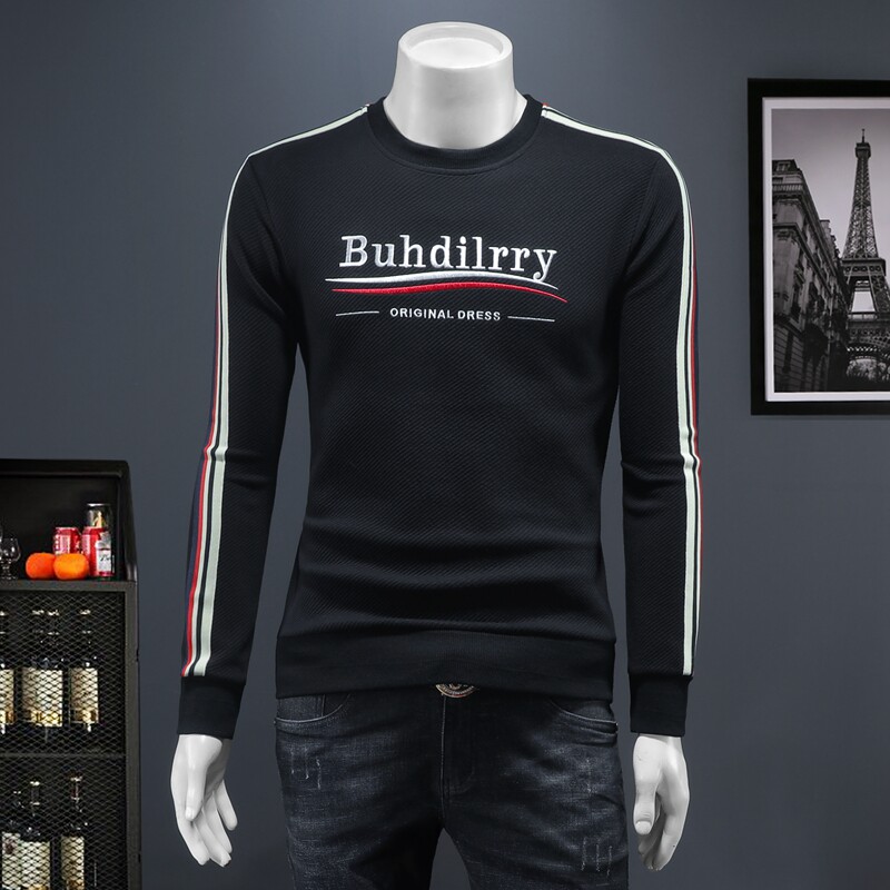 2025秋冬新款IUIUG休闲卫衣打底衫假模-87747-P125，男装T恤，电商D322