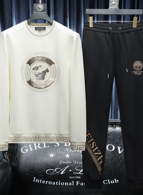 2025秋冬新款 IUIUG轻奢潮流卫衣男休闲运动套装D320-T87827-P260