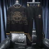 2025秋冬新款IUIUG轻奢潮流卫衣男休闲运动套装D320-T88166-P265，男装休闲套装，电商D322