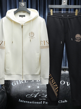 2025秋冬新款 IUIUG轻奢潮流卫衣男休闲运动套装D320-T87749-P290