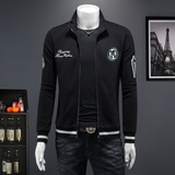 2025秋冬新款IUIUG轻奢潮流男士休闲夹克假模D322-87330-P145，男装夹克，电商D322
