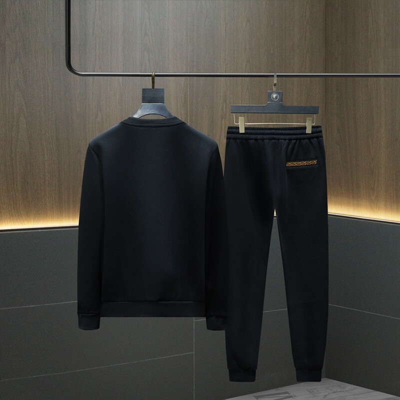 2025秋冬新款IUIUG轻奢潮流卫衣男休闲运动套装D320-T87350-P260,男装卫衣,电商D320-1