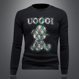 2023秋冬新款IUIUG精品斐勒棉休闲卫衣打底衫D322-87292-P125，男装卫衣，电商D320-1