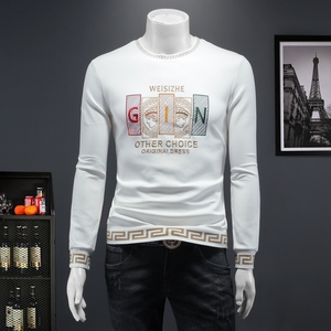 2025秋冬新款 IUIUG休闲卫衣打底衫假模 D322-87351-P125,男装T恤,电商D322