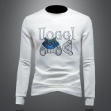 2023秋冬新款IUIUG精品斐勒棉休闲卫衣打底衫D322-87334-P125，男装卫衣，电商D320-1