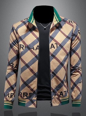 2025秋冬新款 IUIUG轻奢潮流男士休闲夹克镂空D322-87271-P145