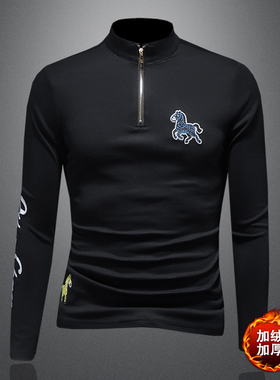 2025秋冬新款 轻奢品质半高领双面绒打底衫 D320-88313-P110