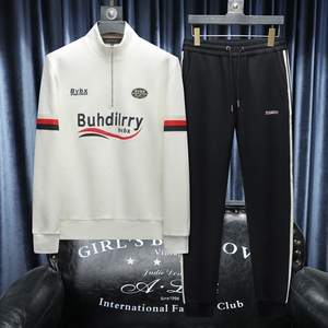 2025秋冬新款 IUIUG轻奢潮流卫衣男休闲运动套装D320-T87772-P270图片