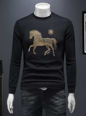 2025秋冬新款 IUIUG轻奢潮流休闲卫衣打底衫假模D320-88156-P125